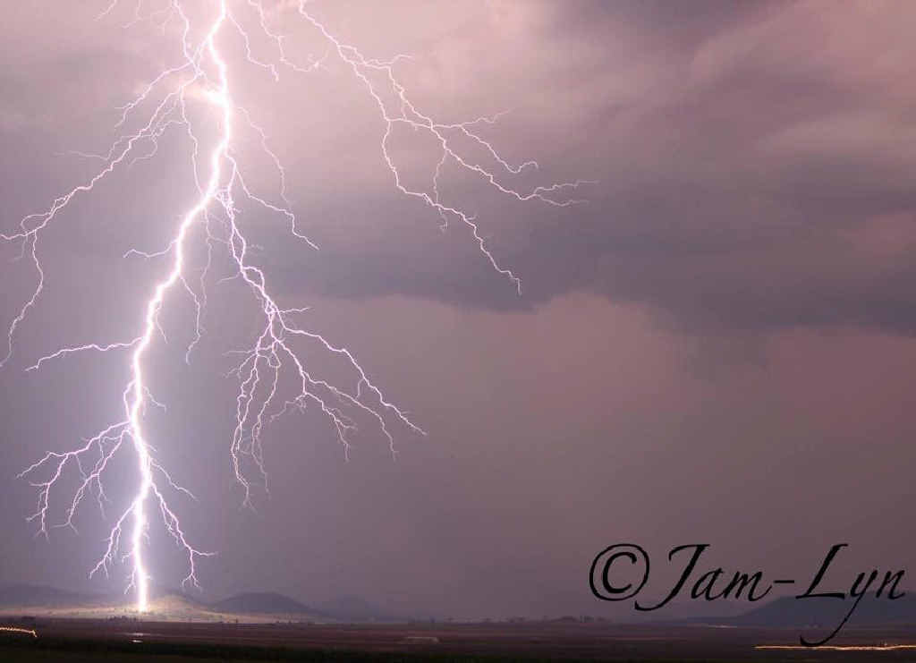 STRIKING SHOT: Jamie Lyons took this incredible shot just outside Nobby looking out towards Gatton. STRIKING SHOT: Jamie Lyons took this incredible shot just outside Nobby looking out towards Gatton.